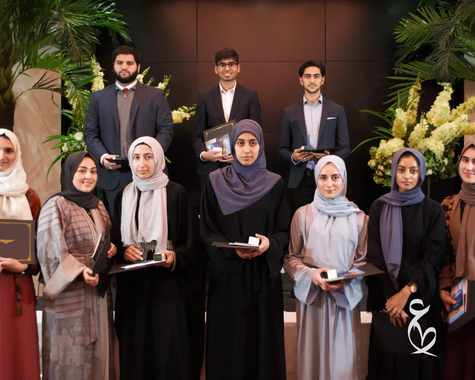 ATA students during an award ceremony